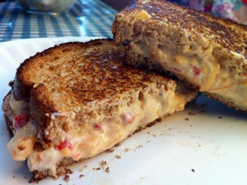 Homemade Pimento Cheese (for one)