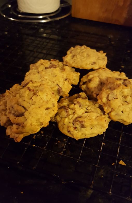 Oatmeal Chocolate Chip Pecan Cookies