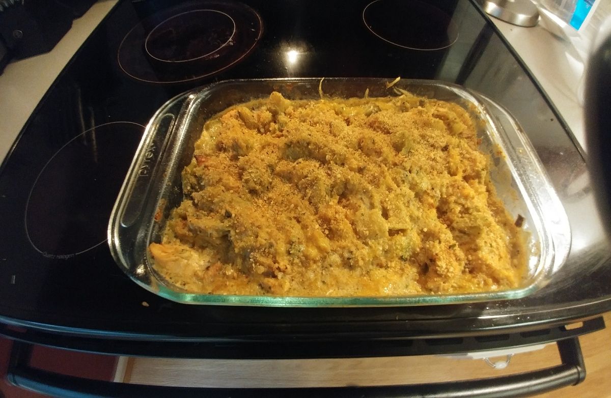 Easy creamy chicken broccoli and rice