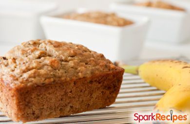 Healthier Banana Nut Bread