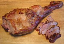 Roasted Wild Boar Leg