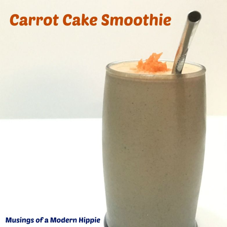 Guilt-free Carrot Cake Smoothie