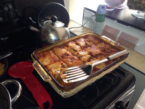Trish's Carb-Lite Zucchini Lasagna