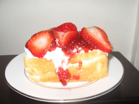 Strawberry Shortcake with 0 Fat