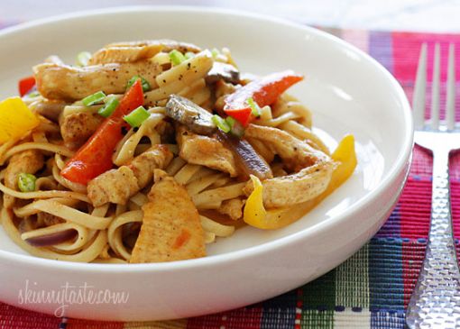 Cajun Chicken Pasta (on the light side)