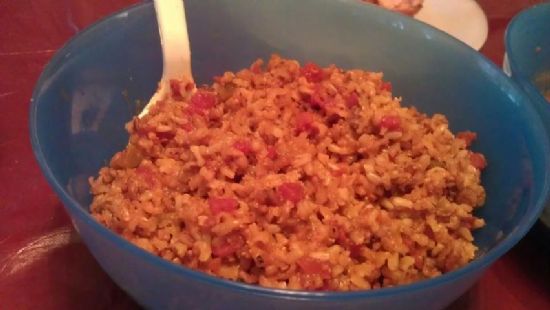 Brown Spanish Rice