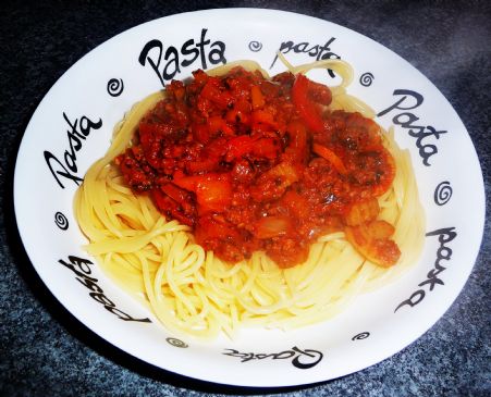 Antioxidant Spaghetti Sauce with Whole Wheat Pasta