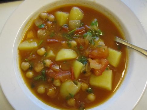 Potato and Chickpea Curry