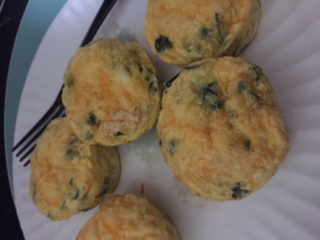 Kale and Quinoa Egg Muffins