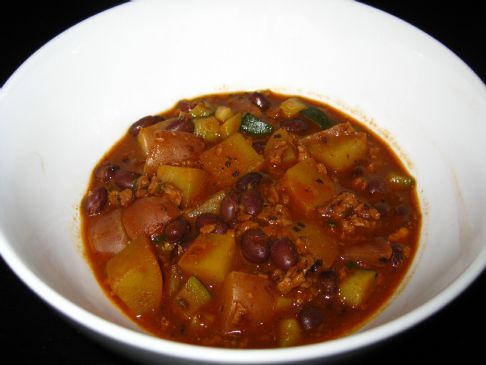 Vegan Spicy Black Bean and Potato Soup