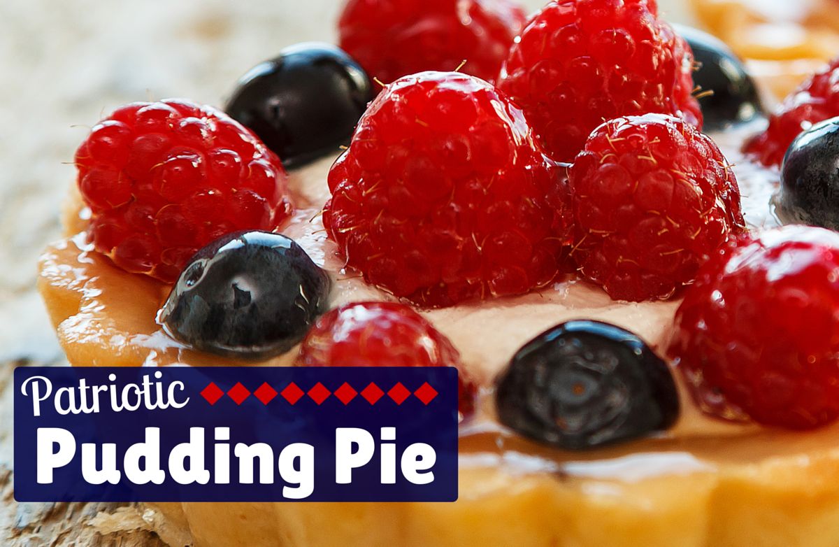Patriotic Pudding Pie