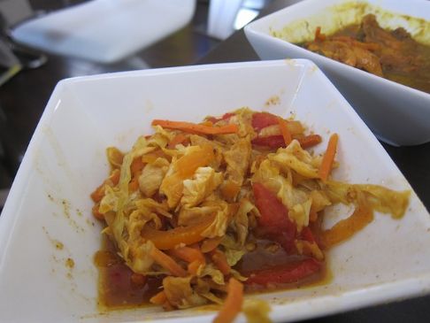 Curry Cabbage Chicken