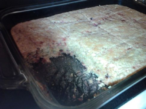 Low Carb Blueberry Squares
