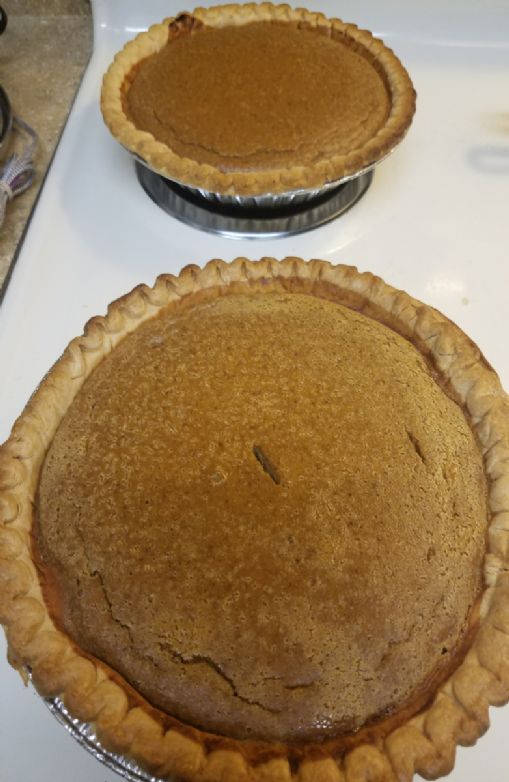 Sweet Potato Pies (made with canned yams)