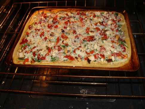 Unchained Recipe Contest Kara's Mediterranean Pizza