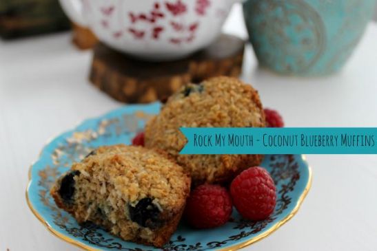 Coconut Blueberry Muffins Friday, by GoodLife's Callie McInroy