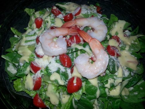 Shrimp Caesar Salad #FITFOOD