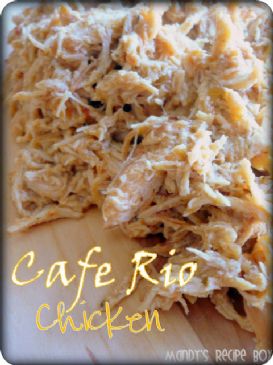 Cafe Rio Chicken