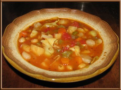 Italian Chickpea Artichoke Stew