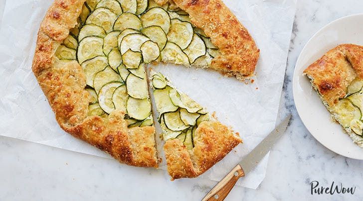 Zucchini Ricotta Galette