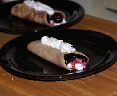 Whole Wheat Dessert/Breakfast Crepes