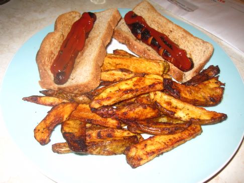Hot Dogs and Wedge Fries