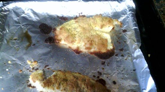 Parmesan Herb Baked Tilapia