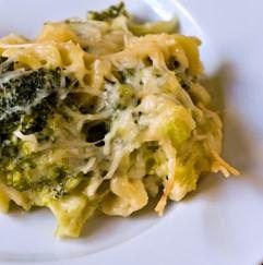 Baked Brocco-Mac, GF Vegan Style