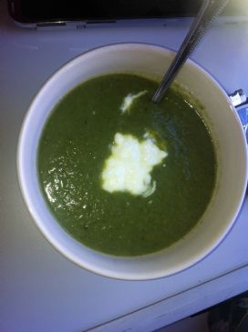 Zucchini and Silver beet Soup