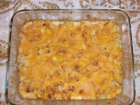 George Stella's Cauliflower Mac and Cheese Casserole