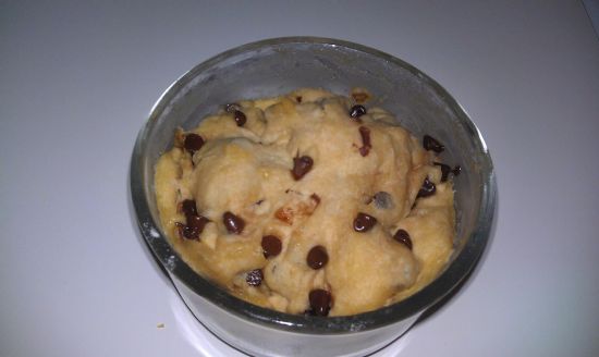 Chocolate Chip Cookie in a Ramekin (or Mug)