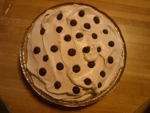 Blueberry Greek Yogurt Pie