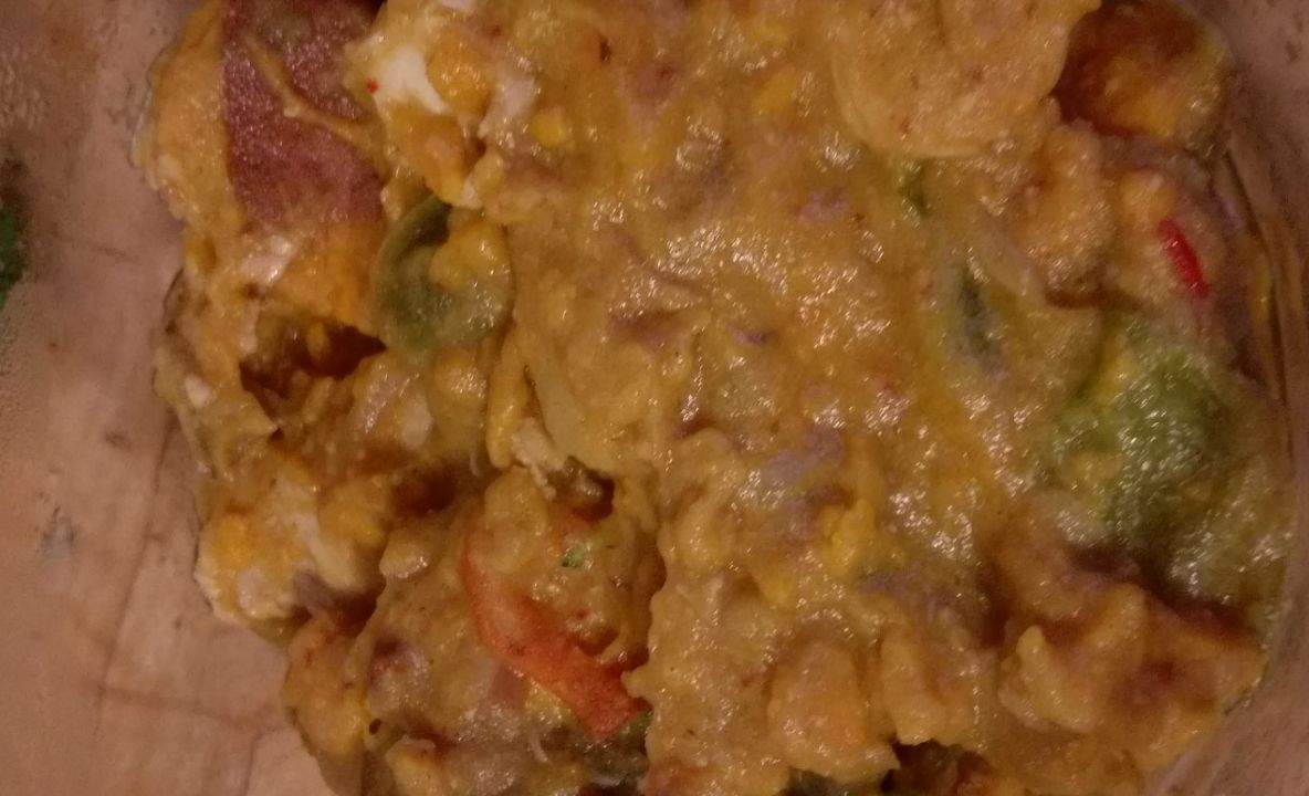 Chicken curry potato stew