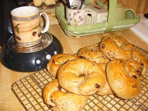 Bread Machine Low Sodium Cinnamon Raisin Bagels