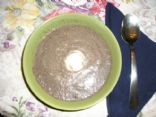 Rich and tangy mushroom soup