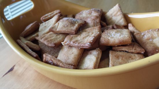 Homemade Wheat Thins