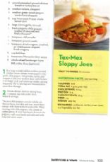 Tex-Mex Sloppy Joes