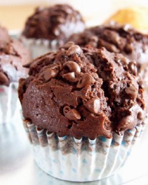 Triple Chocolate Chunk Muffin