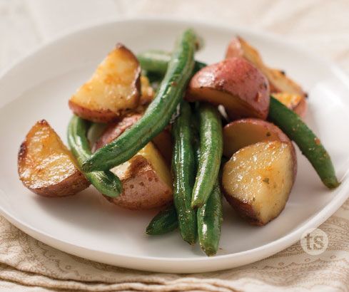 Grilled Green Beans and Potatoes Recipe