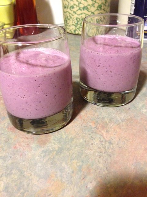 Blueberry Smoothie w/Oats