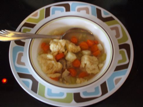 Homemade Chicken Dumpling Soup