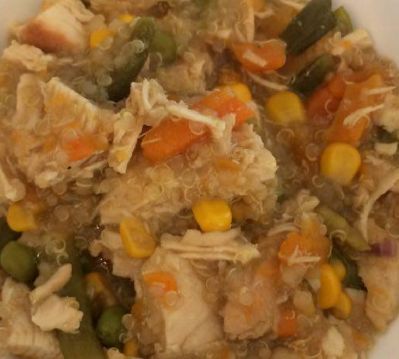 Instant Pot Skinny Crustless Chicken Pot Pie (instantloss.com)