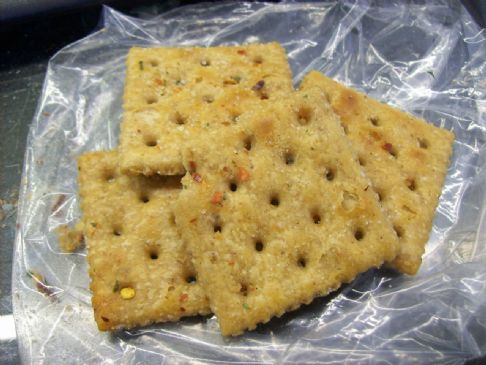 Hot Cajun Wheat Crackers