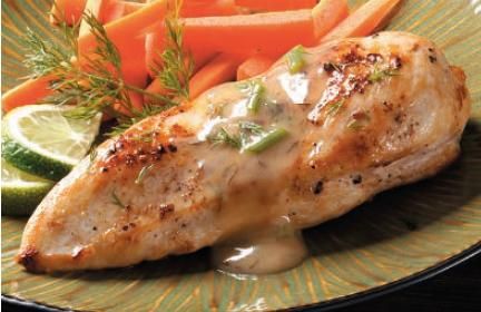 Chicken with Lime Butter