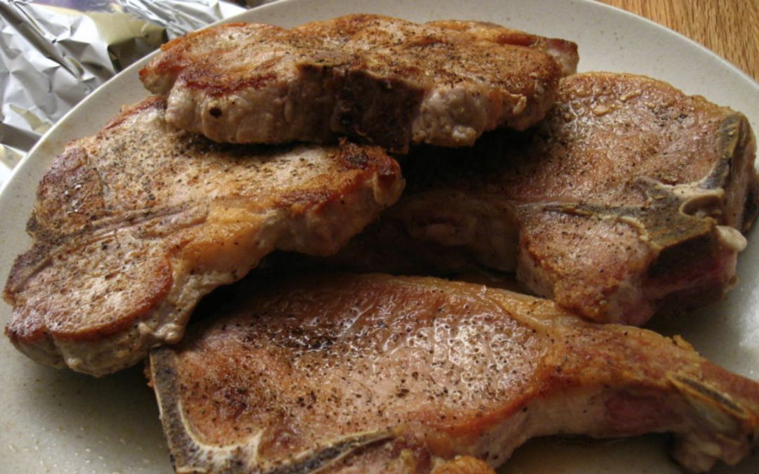 McCormick's Smokin' Sweet Tea Pork Chops