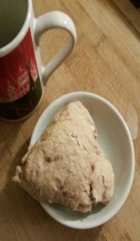 Strawberry scones