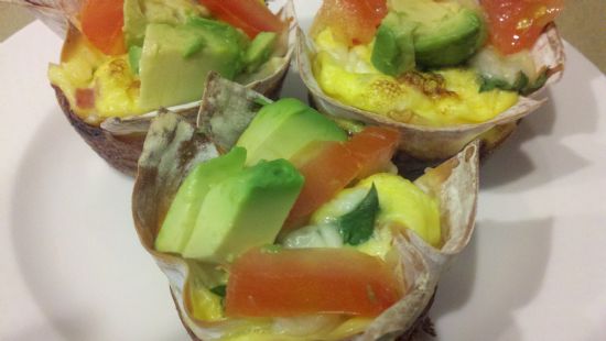 Wonton Breakfast Cups