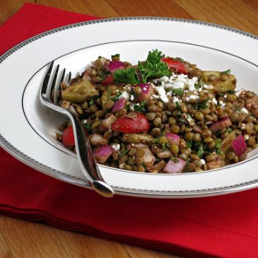 Meditteranean Lentil Salad