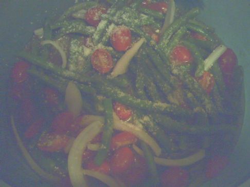 GREEN BEAN and TOMATO SALAD