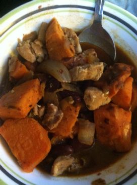 Sweet Potato Chicken Chili